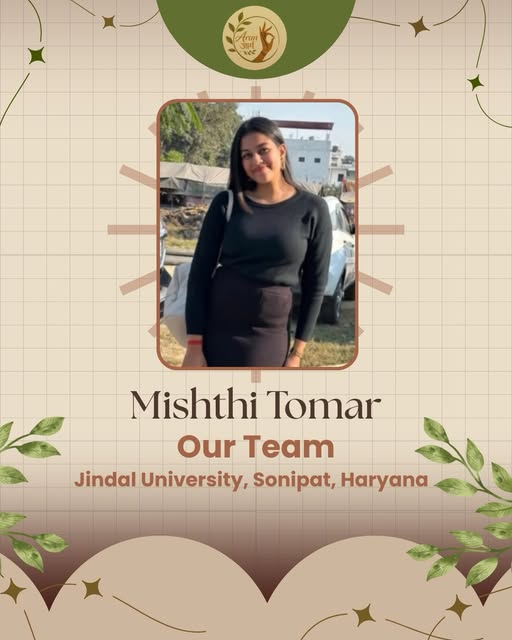 Mishthi Tomar, Partnerships & CSR at Arunarya